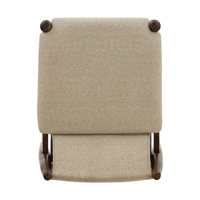 Set Of 2 Mckinley Walnut Finish Cocoa Fabric Dining Chairs Walnut - Inspire Q 9 Set Of 2 Mckinley Walnut Finish Cocoa Fabric Dining Chairs Walnut - Inspire Q - Image 7