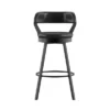 2pk 29" Meilan Faux Leather Metal Swivel Counter Height Barstools - Inspire Q 2 2pk 29" Meilan Faux Leather Metal Swivel Counter Height Barstools - Inspire Q -Inspire Q GUEST 86c825ac b5f8 47bc ab49 56fea6396d03