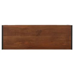 Felicia Rustic Industrial Metal/Wood TV Stand Console Table - Inspire Q -Inspire Q GUEST 878d27a9 b1a4 4bc0 a5b4 f14c7859803c