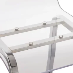 Alta Modern 29" Barstools (Set Of Two) Chrome - Inspire Q -Inspire Q GUEST 88153dc9 ffeb 4a3d 821c c56566c04e72