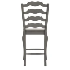 Set Of 2 24" South Hill French Ladder Back Counter Chairs - Inspire Q -Inspire Q GUEST 894d3c8f fc4b 40bf a0f9 d872894d6186