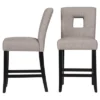 Set Of 2 Phelan Keyhold Counter Height Barstool Smoke - InspireQ -Inspire Q GUEST 8b22eb09 0ac5 47a3 a32b c8152dcc6b30