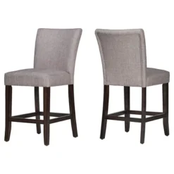 Set Of 2 24" Quinby Counter Height Barstools Wood - Inspire Q 22 Set Of 2 24" Quinby Counter Height Barstools Wood - Inspire Q -Inspire Q GUEST 8b2b4551 7354 4c3c 8f7e 57887863a53a