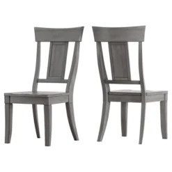 South Hill Panelled Back Dining Chair 2 In Set - Inspire Q® -Inspire Q GUEST 8e2c59d0 b547 4bfc 98ce 82d1c8398afc