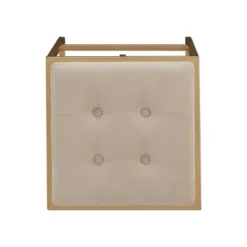 29" Set Of 2 Ervyn Gold Finish Velvet Button Tufted Bar Height Chairs - Inspire Q 18 29" Set Of 2 Ervyn Gold Finish Velvet Button Tufted Bar Height Chairs - Inspire Q -Inspire Q GUEST 92448883 f7b4 4937 adf1 a5d726b0d312