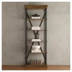 84" Belvidere 5 Shelf Narrow Bookshelf - Inspire Q -Inspire Q GUEST 9354cb5b c639 4008 b04e cb389998d3d4