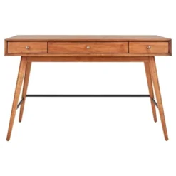 Foerster Mid Century Writing Desk - Warm Brown - Inspire Q
