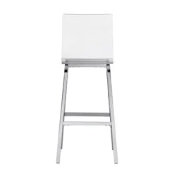 Alta Modern 29" Barstools (Set Of Two) Chrome - Inspire Q -Inspire Q GUEST 9c129c45 123f 42fe b8ee b190ebb0f303