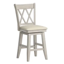 24" South Hill Double X Back Swivel Counter Height Chair - Inspire Q -Inspire Q GUEST 9d6302c7 49d8 4771 a2c7 f74504d66bca
