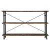 Ronay Rustic Industrial Console Table - Inspire Q® -Inspire Q GUEST 9f263442 063f 4788 9c13 95f6baa8f7c1