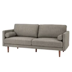 Hayden Tapered Leg Sofa Heather - Inspire Q -Inspire Q GUEST a0e1ba75 cb67 4014 a87d 1ebbe0b0309c