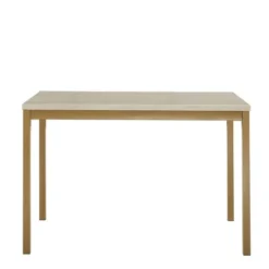 Devoe Faux Marble Top And Metal Base Dining Table White/Gold - Inspire Q -Inspire Q GUEST a17d4d37 a22f 4001 908a 654d38417b96