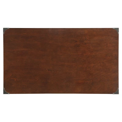 Kenton Wood Writing Desk With Drawers - Inspire Q 8 Kenton Wood Writing Desk With Drawers - Inspire Q - Image 6