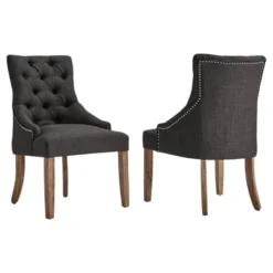 Lawler Button Tufted Dining Chair 2 In Set - Inspire Q® 15 Lawler Button Tufted Dining Chair 2 In Set - Inspire Q® -Inspire Q GUEST a2a2dc28 b5b9 4522 bf65 4bb00e1d22cb