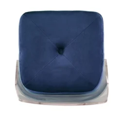 Set Of 2 29" Svana Champagne Gold Finish Velvet Barstools Navy - Inspire Q 13 Set Of 2 29" Svana Champagne Gold Finish Velvet Barstools Navy - Inspire Q -Inspire Q GUEST a2c97605 0c36 49d4 b417 fcb421d70daa