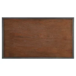 74.25" Webster 4 Shelf Mixed Media Bookshelf Black - Inspire Q -Inspire Q GUEST a5befe44 68b5 4a60 8b7b a97c001217d2