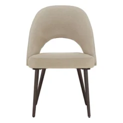 Set Of 2 Ragan Black Finish Fabric Upholstered Dining Chairs - Inspire Q -Inspire Q GUEST a5f80c8d 9075 4465 b4dc 14df92ad51f1