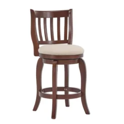 24" Tracee Swivel Counter Height Barstool - Inspire Q -Inspire Q GUEST a93103ee c289 447f a2fd f14f55411bd0