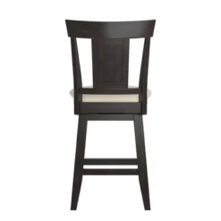 24" South Hill Panel Back Swivel Counter Height Chair - Inspire Q -Inspire Q GUEST aae9ecee 2f74 4c08 bc36 b71f06708fc1