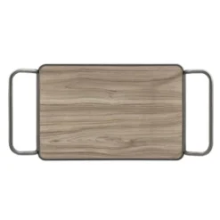 Wilkin Bronze Finish And Wood Straight Lines Bar Cart Bronze/Walnut - Inspire Q -Inspire Q GUEST ad4b4aaf 6857 410a 88fa b66bb80d5d38