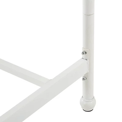 Twin Caledonia Metal Bed Antique White - Inspire Q 8 Twin Caledonia Metal Bed Antique White - Inspire Q - Image 6