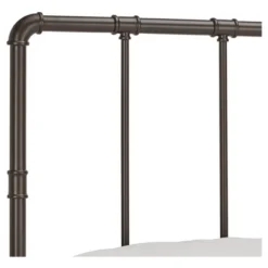 Marmora Industrial Piping Metal Bed - Inspire Q® -Inspire Q GUEST b24c69e9 bbc7 4402 aa63 316ed917b63f