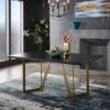 Karianne Dining Table Black/Gold - Inspire Q -Inspire Q GUEST b2f1425c 5dba 4ad3 99d3 2f89746e6a4c