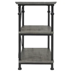 Ronay Rustic Industrial Console Table - Inspire Q® -Inspire Q GUEST babb8cc3 8c0f 4ef5 8455 fdee34a1ee0d