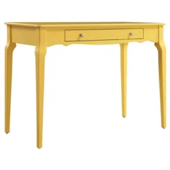 Muriel Wood Writing Desk With Drawers Inspire Q -Inspire Q GUEST bd045508 a1d9 4dc4 82e3 31e4faa74944