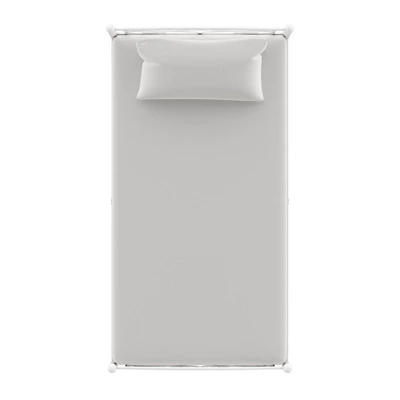 Twin Metal Platform Bed White - Inspire Q 7 Twin Metal Platform Bed White - Inspire Q - Image 5