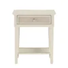 Leavitt Linen Drawer Face Nightstand Beige - Inspire Q -Inspire Q GUEST c7d50768 4f36 4fa1 b59c b23a55023afd