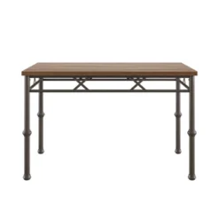 5pc Keegan Dining Set Brown - Inspire Q -Inspire Q GUEST d00cb577 98ab 405f 8c17 a2bd23143eef