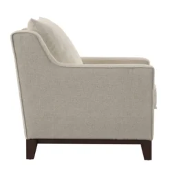 Madge Tweed Accent Chair Oatmeal - Inspire Q -Inspire Q GUEST d2eb0578 e6d7 4145 8029 9db4c27d7cb2