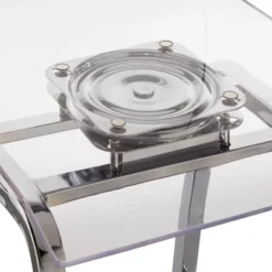 Alta Modern 29" Barstools (Set Of Two) Chrome - Inspire Q -Inspire Q GUEST d3a146d4 5ac7 415e 9ccf 4d6ec898a3a6