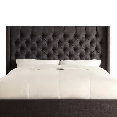 Highland Park Button Tufted Wingback Headboard - Inspire Q 4 Highland Park Button Tufted Wingback Headboard - Inspire Q - Image 2