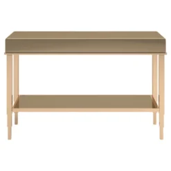 Hutton Glam Mirrored TV Stand Entry Console - Champagne Brass - Inspire Q -Inspire Q GUEST d4f39afa 2134 4172 beb1 98bf85890e67