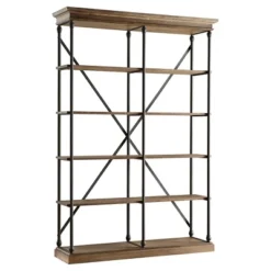 84" Belvidere 5 Shelf Bookcase - Inspire Q -Inspire Q GUEST d5fa3880 9ffe 439f 9757 a7efcbfbb603