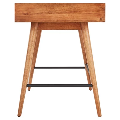 Foerster Mid Century Writing Desk - Warm Brown - Inspire Q 4 Foerster Mid Century Writing Desk - Warm Brown - Inspire Q - Image 2