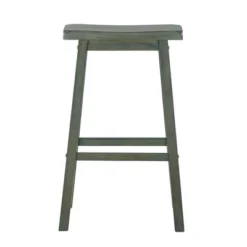 Set Of 2 29" Chimney Hill Saddle Barstools - Inspire Q -Inspire Q GUEST dbdbd51e ae4e 41df ba87 3ae497d3590c