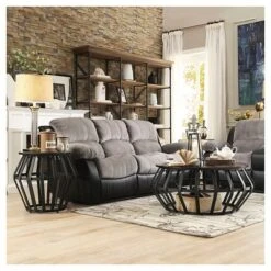 Pelham Drum Accent Table Black - Inspire Q -Inspire Q GUEST dd5f96f5 77d0 43e4 9e71 a84567f09c95