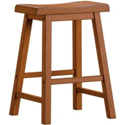 Set Of 2 24" Watkins Saddle Seat Backless Counter Height Barstools - Inspire Q 21 Set Of 2 24" Watkins Saddle Seat Backless Counter Height Barstools - Inspire Q -Inspire Q GUEST def98845 89b1 40b9 8c18 37f26a40ecd6