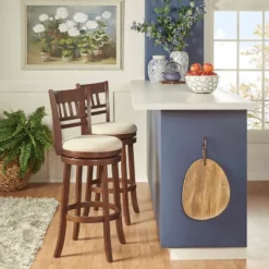 29" Wolcott Swivel Barstool - Inspire Q -Inspire Q GUEST e08a5447 225f 4a3e b07e 07491e7fde13