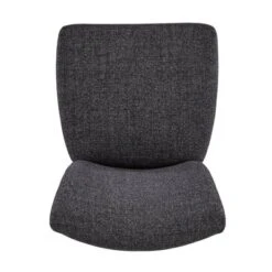 Set Of 2 Quinby Upholstered Parson Dining Chairs Black Heather - Inspire Q -Inspire Q GUEST e30657db 022f 41ef a2bb 02785453295e