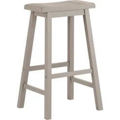 Set Of 2 29" Watkins Saddle Seat Backless Counter Height Barstools - Inspire Q -Inspire Q GUEST e5d28ef6 f332 40b0 bcec 33526ed6216c