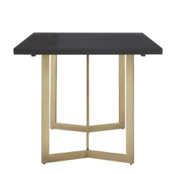 Karianne Dining Table Black/Gold - Inspire Q -Inspire Q GUEST e9ca3baa eece 4150 a3ab 91c570f162ea