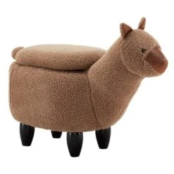 Anders Llama Storage Ottoman Brown - Inspire Q -Inspire Q GUEST f1a201d3 b12d 4613 8798 4f9447bb3b03