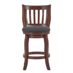 24" Tracee Swivel Counter Height Barstool - Inspire Q