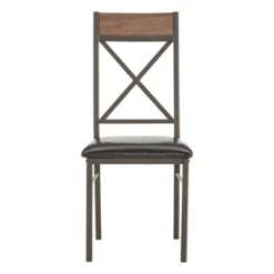 5pc Keegan Dining Set Brown - Inspire Q -Inspire Q GUEST f3fb36db c2c4 4f5b 9cfd bcecb81a901b