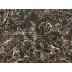 3pc Avery Faux Marble Top Metal Counter Height Dining Set Black - Inspire Q -Inspire Q GUEST f6fba45d 7ad4 45a0 a3aa 15b0ea6a43e2