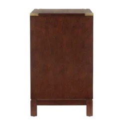 Borden Campaign 3-Drawer Nightstand - Inspire Q -Inspire Q GUEST f7136b3c 8141 4e20 ac97 57c7b2b2cf45